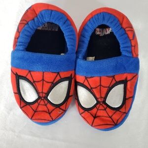 Spider-Man Toddler Boys Plush Aline Slippers